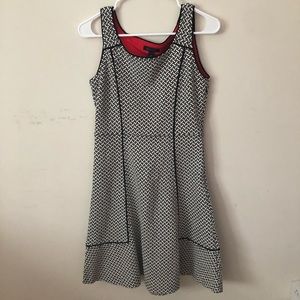 Black and white  dress from lands’ end (4)